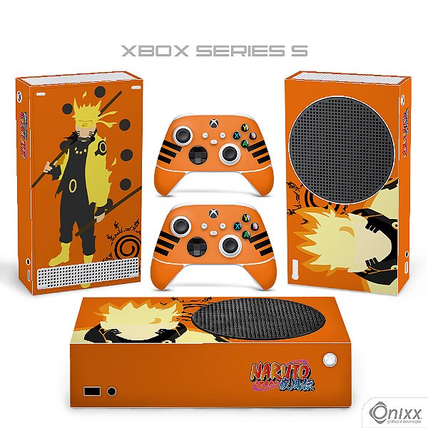Skin Xbox Series S Adesiva Naruto Uzumaki Minimalist