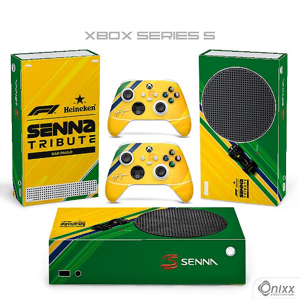 Skin Xbox Series S Adesiva Senna Tribute