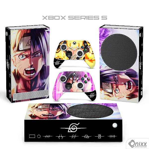 Skin Xbox Series S Adesiva Naruto & Sasuke