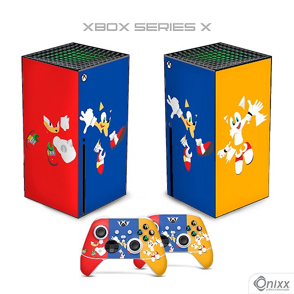 Skin Xbox Series X Adesiva Sonic