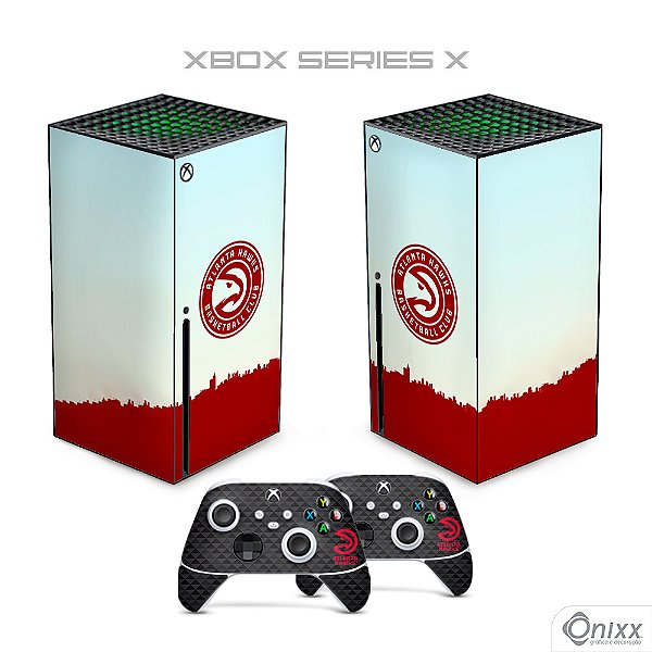 Skin Xbox Series X Adesiva Atlanta Hawks