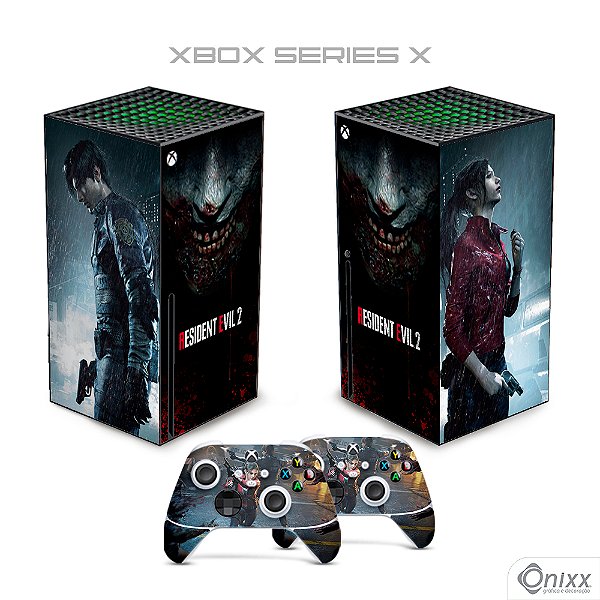 Skin Xbox Series X Adesiva Resident Evil 2