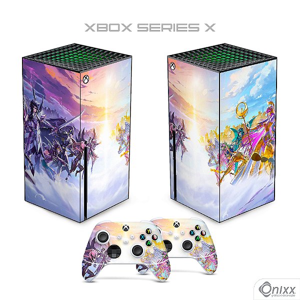 Skin Xbox Series X Adesiva Saint Seiya