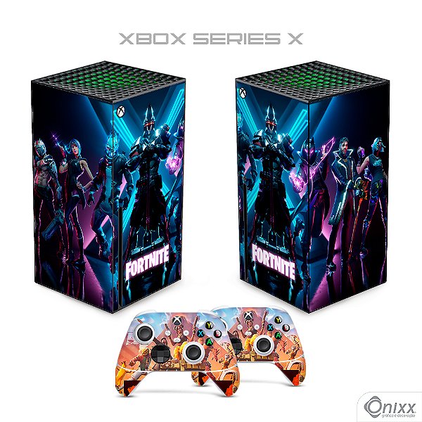 Skin Xbox Series X Adesiva Fortnite