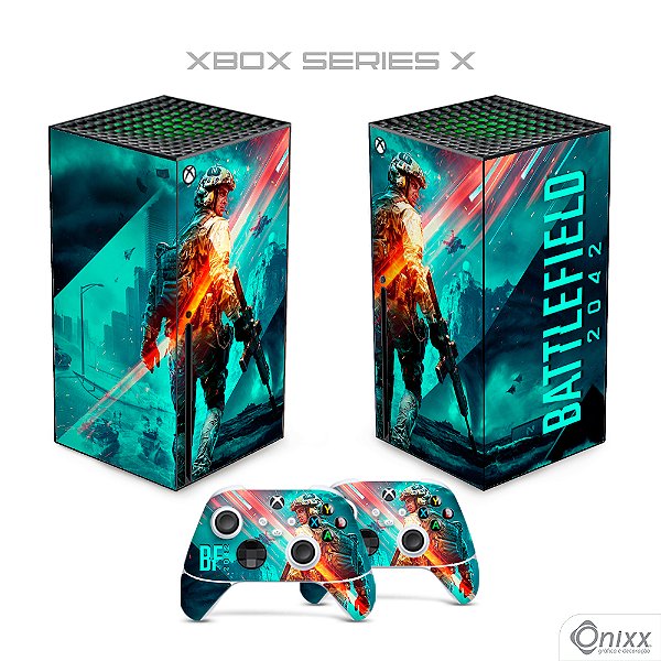 Skin Xbox Series X Adesiva Batlefield 2042