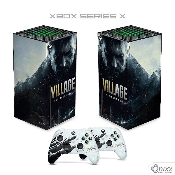 Skin Xbox Series X Adesiva Resident Evil Village