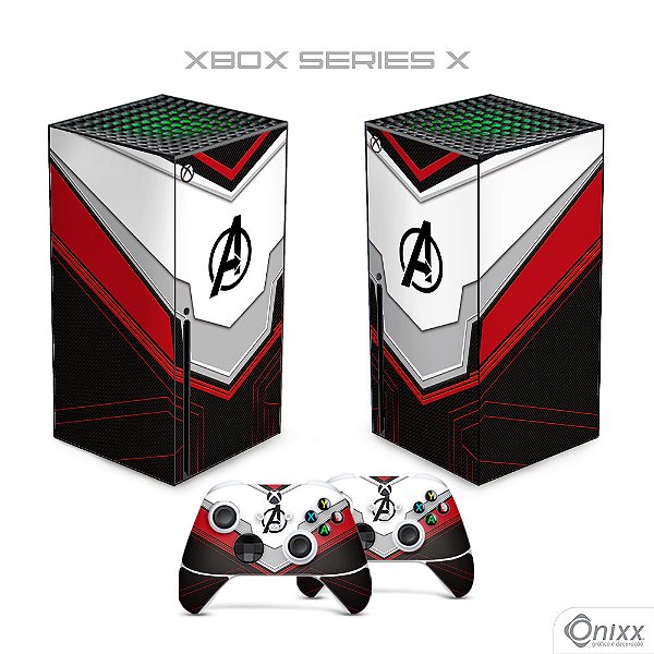 Skin Xbox Series X Adesiva Uniforme Quântico