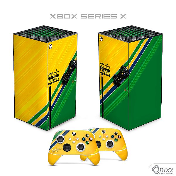 Skin Xbox Series X Adesiva Senna Tribute