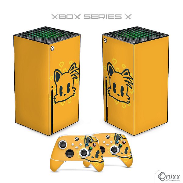 Skin Xbox Series X Adesiva Tails Minimalist
