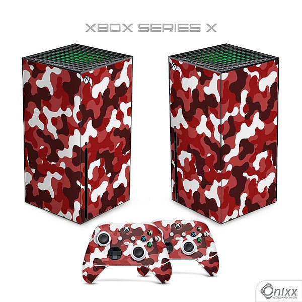 Skin Xbox Series X Adesiva Camuflados