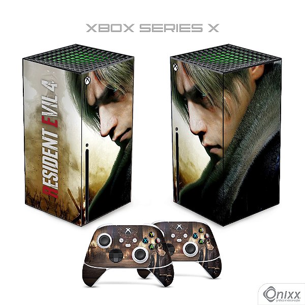 Skin Xbox Series X Adesiva Resident Evil 4 Remake