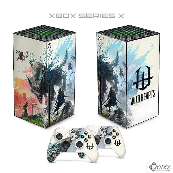 Skin Xbox Series X Adesiva Wild Hearts II