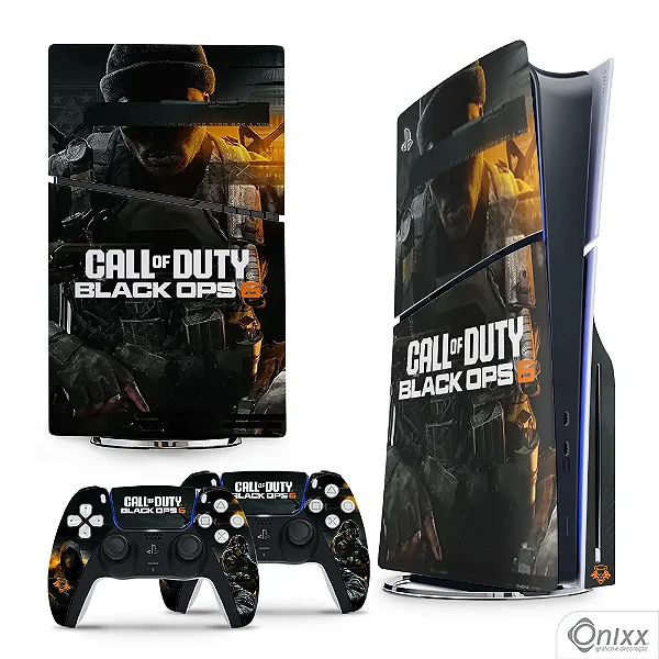 Skin PS5 Slim Adesiva Call Of Duty Black Ops 6