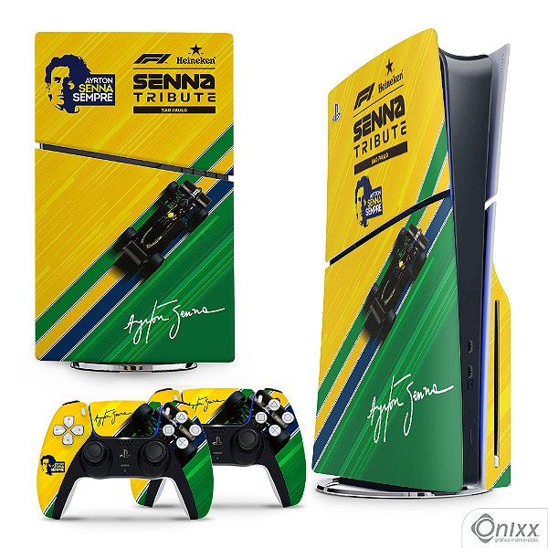 Skin PS5 Slim Adesiva Senna Tribute
