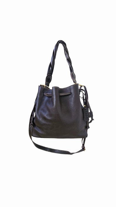 Bolsa Saco Meg em couro legitimo