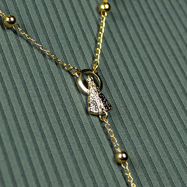 Gargantilha do Terço Nossa Senhora Aparecida