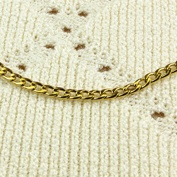 Corrente Dourada 60 cm