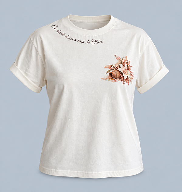 Camiseta do congresso A Redescoberta - 2026 (Nas Mãos do Oleiro)