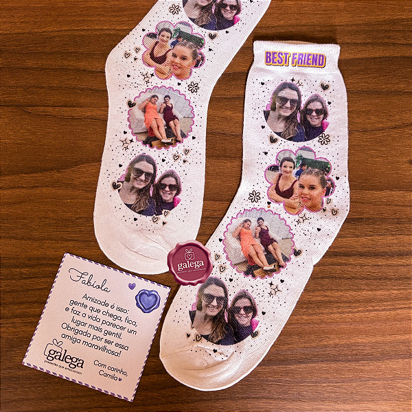 Meia Personalizada como quiser