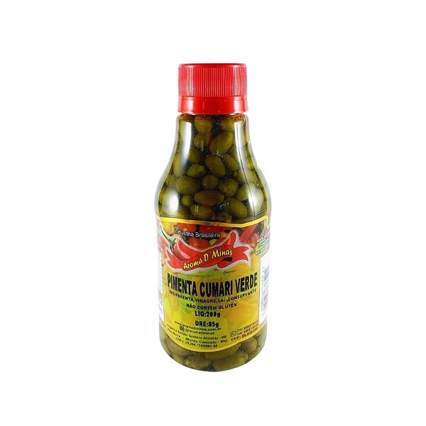 Pimenta Cumari Verde - Aroma D´Minas - 100g