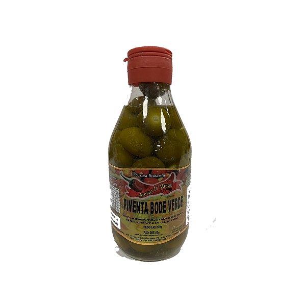 Pimenta Bode Verde - Aroma D´Minas - 200g