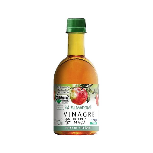 Vinagre de Maça Orgânico 400ml - Almaromi