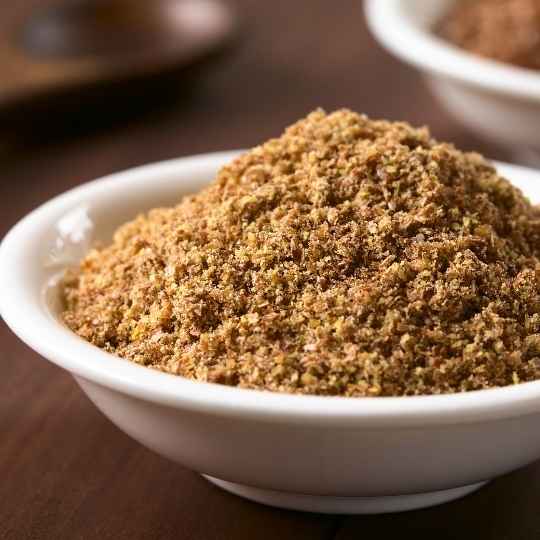 Linhaça Marrom Moída