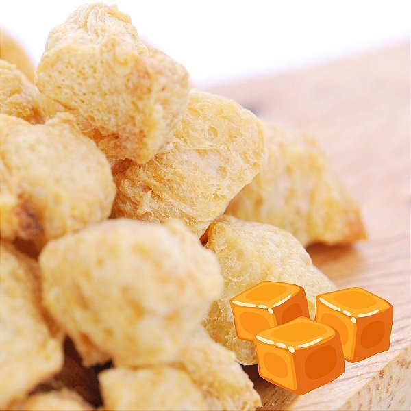 Proteína de Soja Texturizada - Graúda - Caramelo