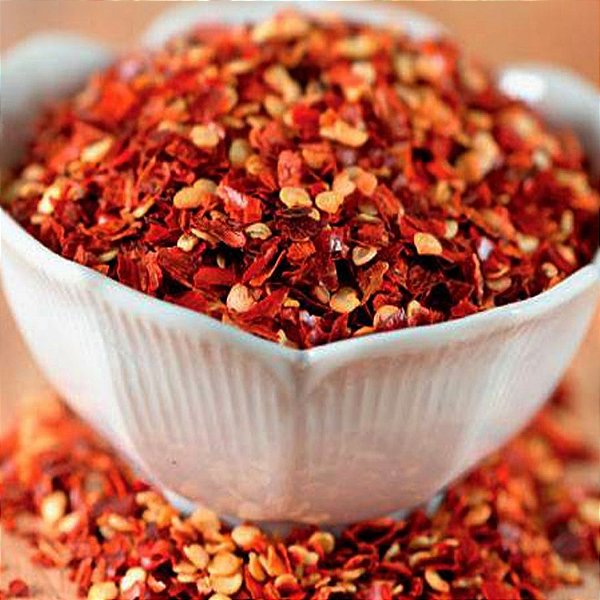 Pimenta Calabresa Seca em Flocos