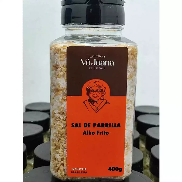 Sal de Parrilla com Alho Frito 400g