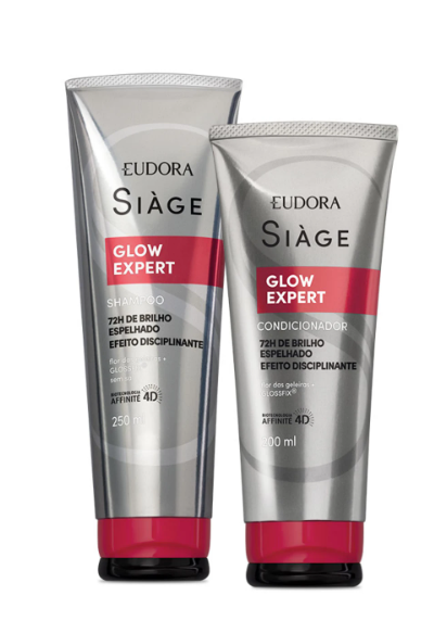 Combo Siàge Glow Expert: Shampoo 250ml + Condicionador 200ml