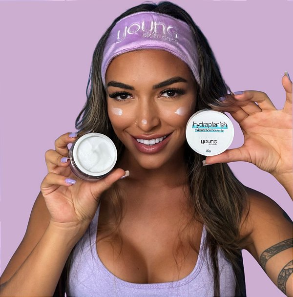 hydraplenish - máscara facial hidratante