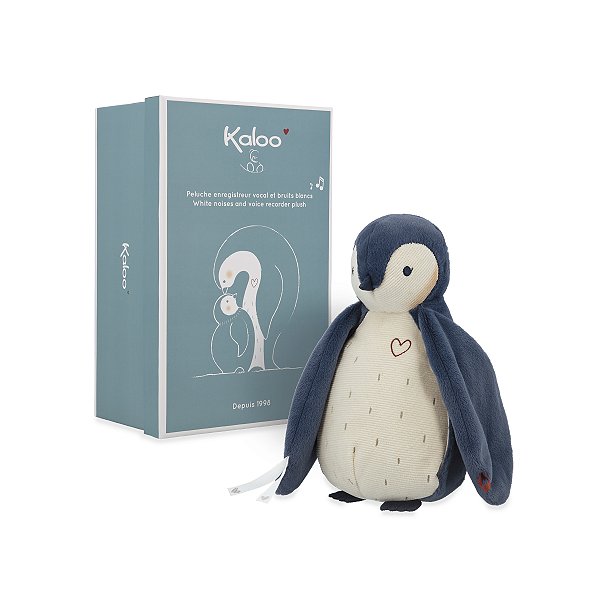 Pinguim De Pelúcia Com A Voz Da Mamãe Azul Kaloo