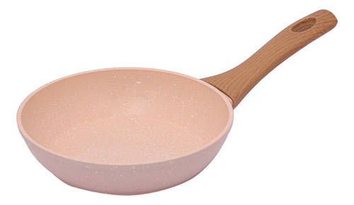 Panela Frigideira Rosa 22cm Indução Alum. Cerâmico 4mm Style