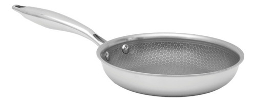 Frigideira Inox 24cm Cerâmica Isa Scherer Indução Anti-risco