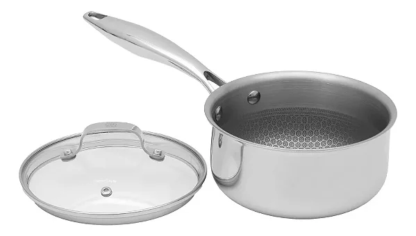 Panela Indução Inox Com Tampa 16 Cm Isa Scherer Mimo Style