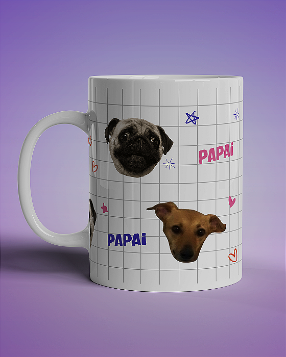 Caneca Personalizada Rostinhos | Envie sua foto