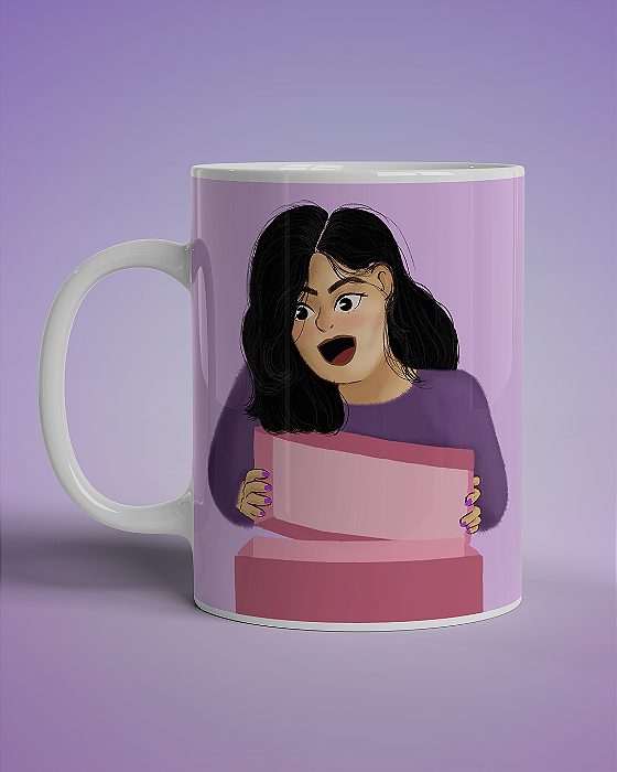 Caneca Personalizada com Ilustração | Envie sua foto
