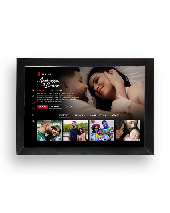 Quadro Netflix 20x30 | Personalizado