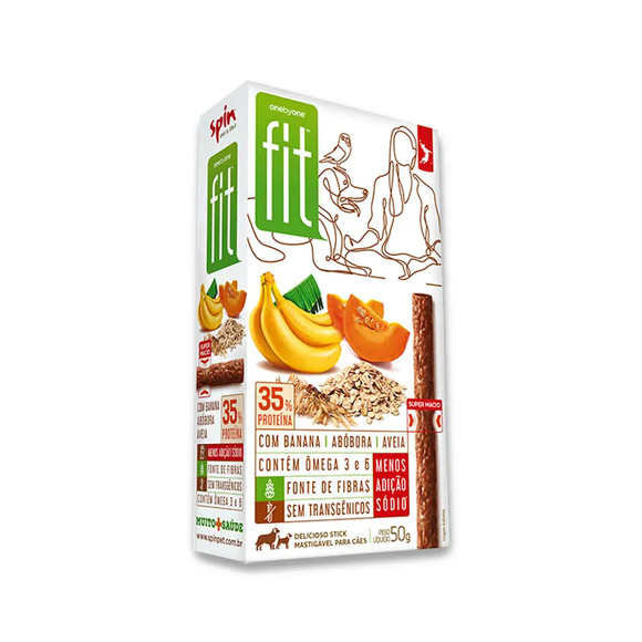 Stick Fit Banana+abobora+aveia 50 G