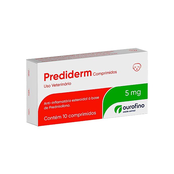 Prediderm 5 mg com 10 Comp
