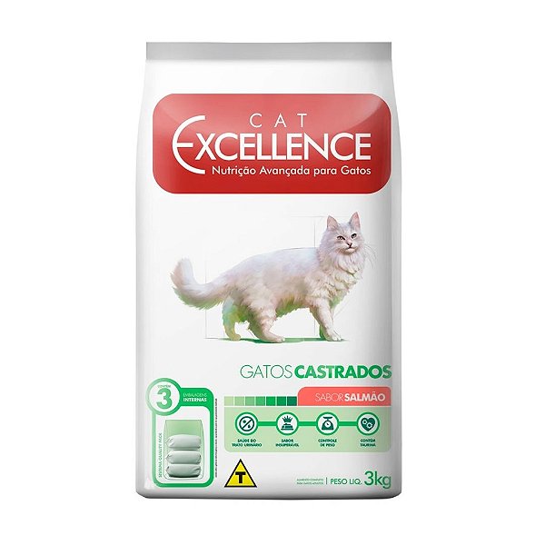 Cat Excellence Castrado Salmao 10,1 Kg