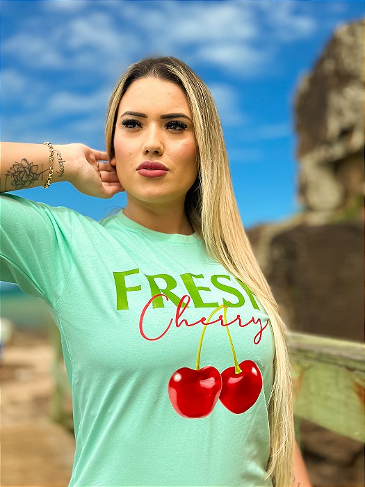 T-SHIRT CEREJA