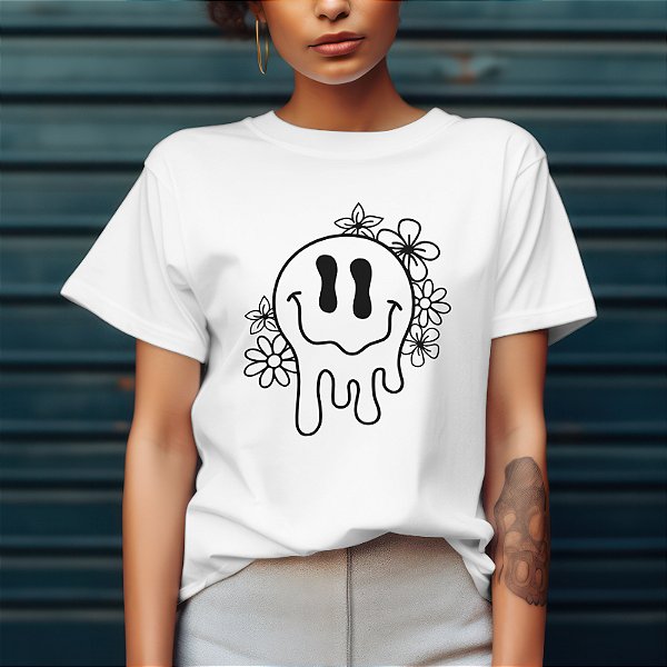 T-SHIRT SMILE FLOR