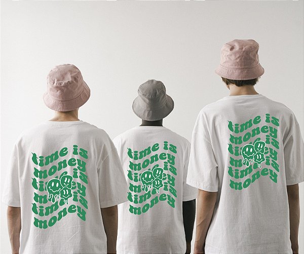 CAMISETA TIME IS MONEY