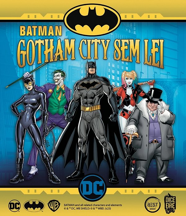 Batman Gotham City Sem Lei