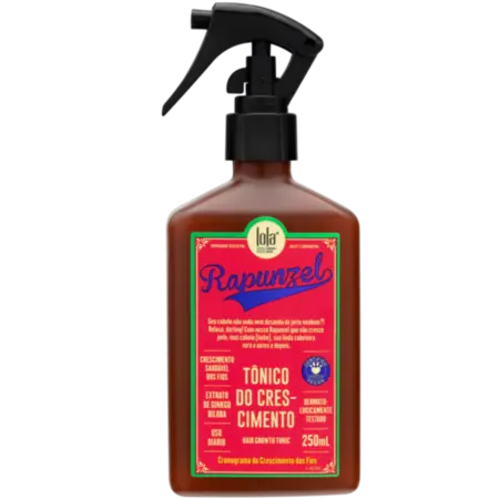 Tônico de crescimento Rapunzel, Lola Cosmetics 250ml