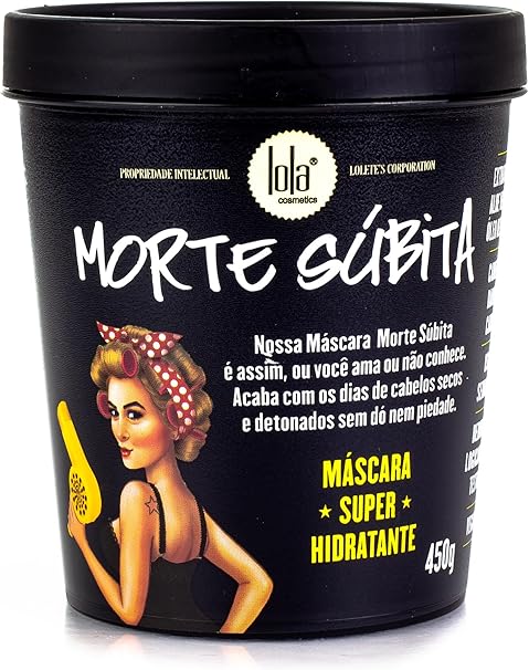 Morte Súbita Máscara Super Hidratante, Lola Cosmetics 450g