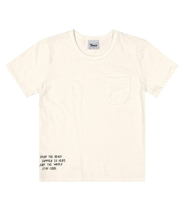 Camiseta Básica com Charme - Trick Nick Infantil