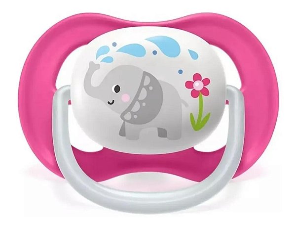 Chupeta Ultra Air Animais Elefante 6-18 meses - Philips Avent